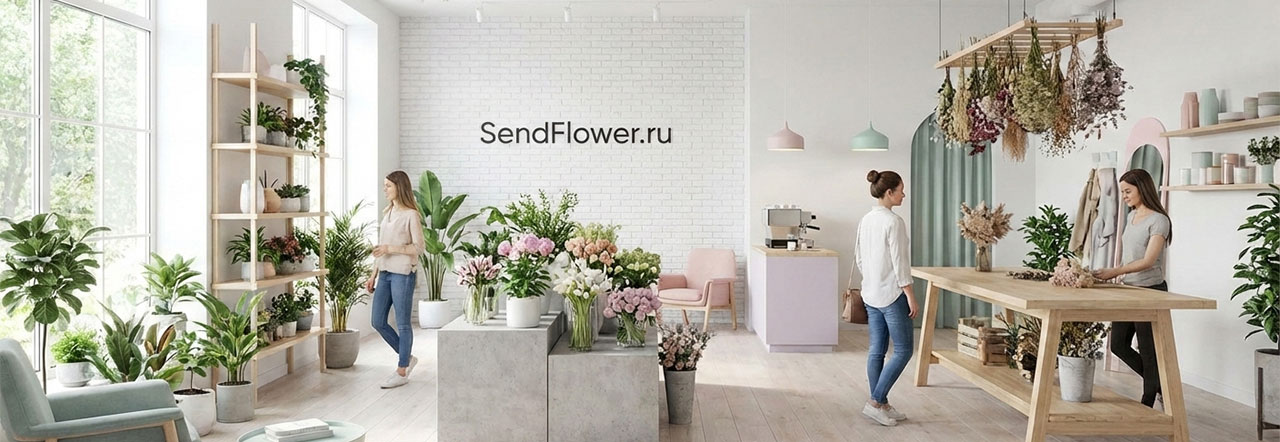 SendFlower.ru - Международная доставка цветов